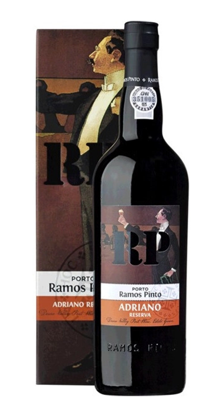 Портвейн Ramos Pinto, Porto Tawny Adriano Reserva, в подарочной коробке