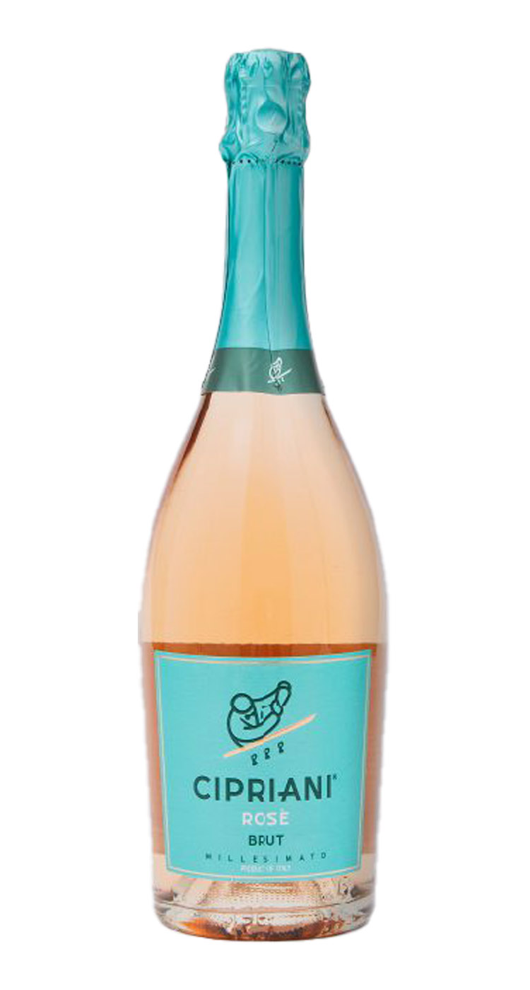 Игристое вино Cipriani, Rose Brut Millesimato